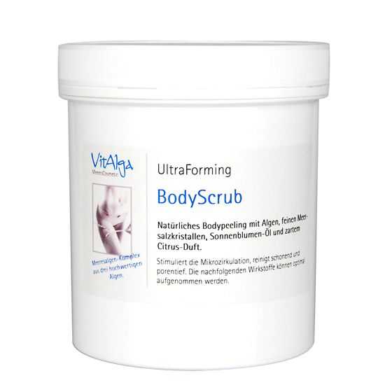 UltraForming-BodyScrub, Bodypeeling mit Algen