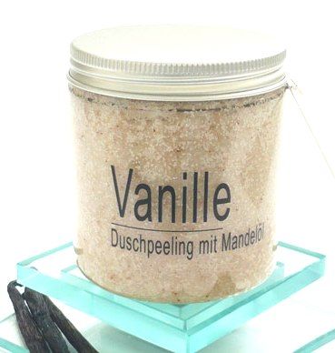 Vanille-Salz-Ölpeeling